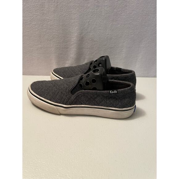 KEDS womens wool slip on sneakers size 6 denim blue color quilted pattern - Picture 4 of 10